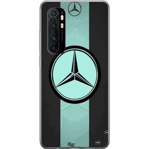 Xiaomi Mi Note 10 Lite Läpinäkyvä kuori Mercedes