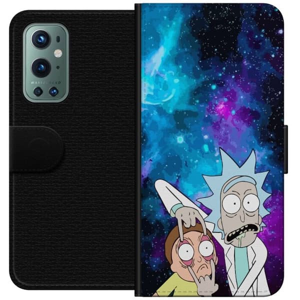 Kompatibelt Plånboksfodral till OnePlus 9 Pro Rick and Morty