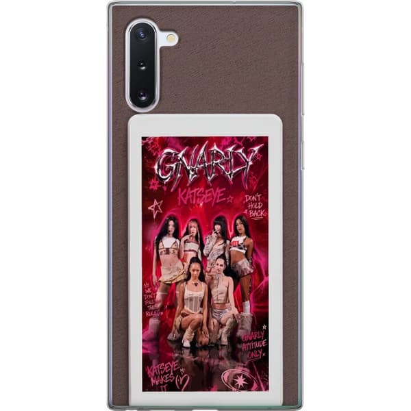 Kompatibelt Mobilskal till Samsung Galaxy Note10 KATSEYE rosa
