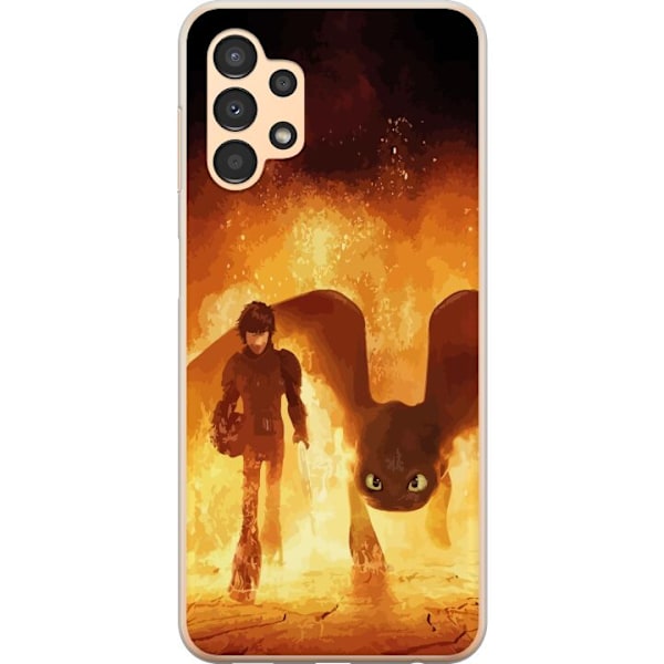 Samsung Galaxy A13 Genomskinligt Skal Draktränaren