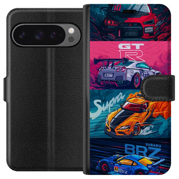 Google Pixel 9 Pro XL Lompakkokotelo Subaru Racing