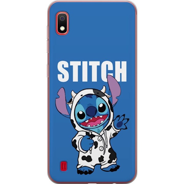 Samsung Galaxy A10 Genomskinligt Skal Stitch