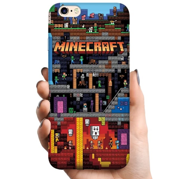 Apple iPhone 6s TPU Mobilcover Minecraft