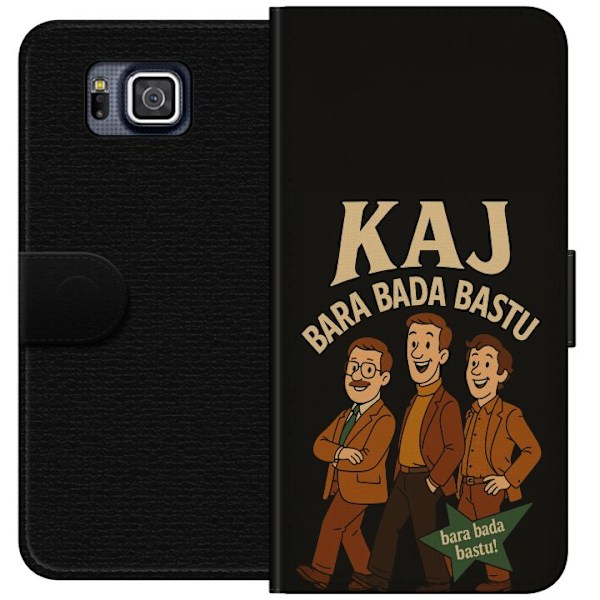 Samsung Galaxy Alpha Lompakkokotelo Festivaali Kaj Bara Bada S