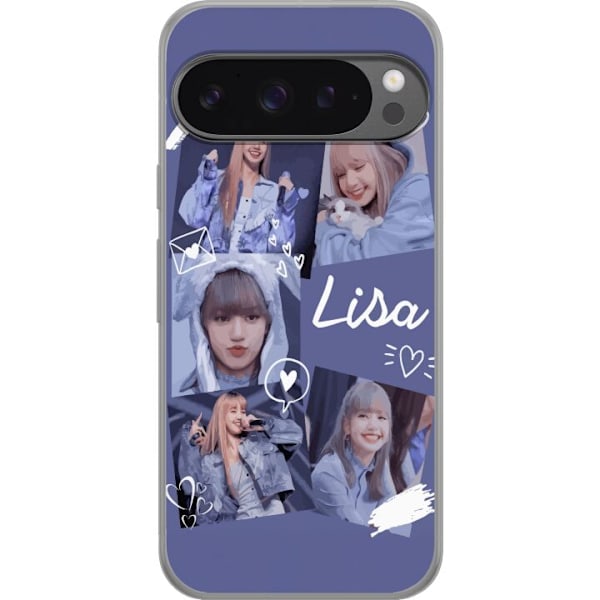 Google Pixel 9 Pro XL Läpinäkyvä kuori Lisa Blackpink – A