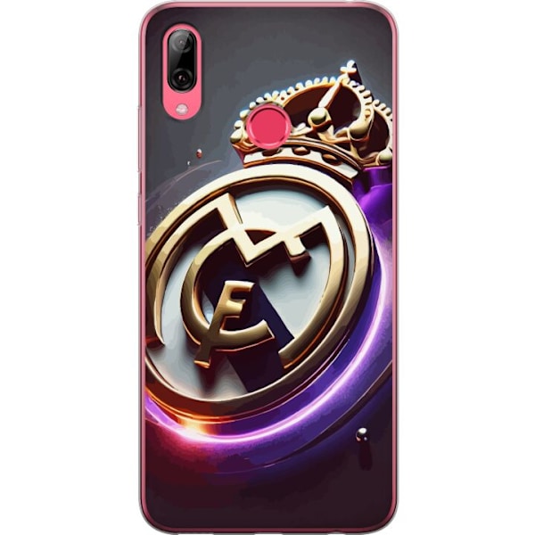 Huawei Y7 (2019) Gennemsigtig cover Real Madrid CF