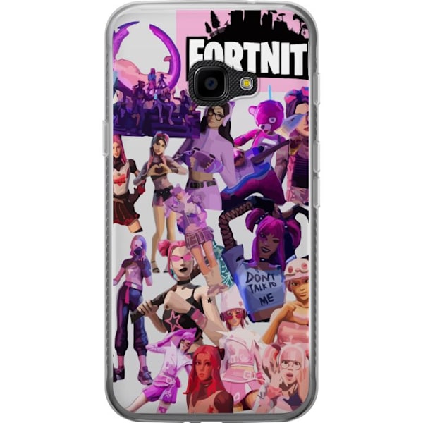 Samsung Galaxy Xcover 4 Läpinäkyvä kuori Fortnite