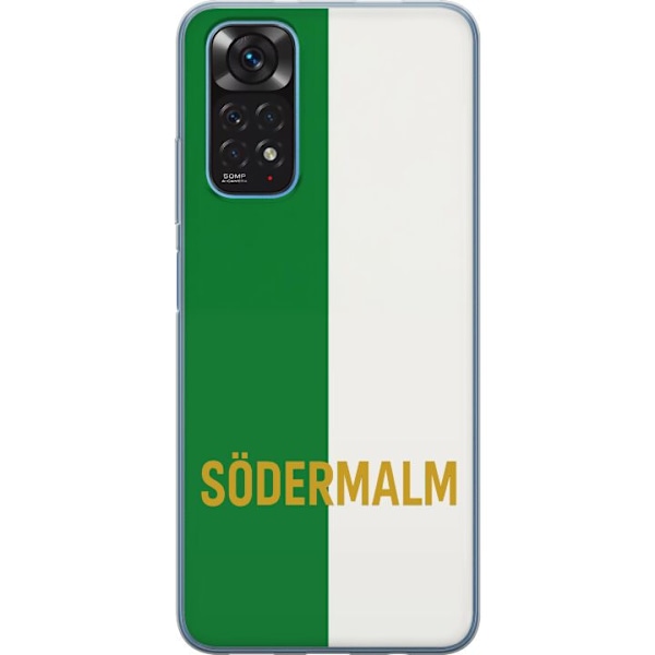 Xiaomi Redmi Note 11 Gennemsigtig cover Södermalm - fodbold