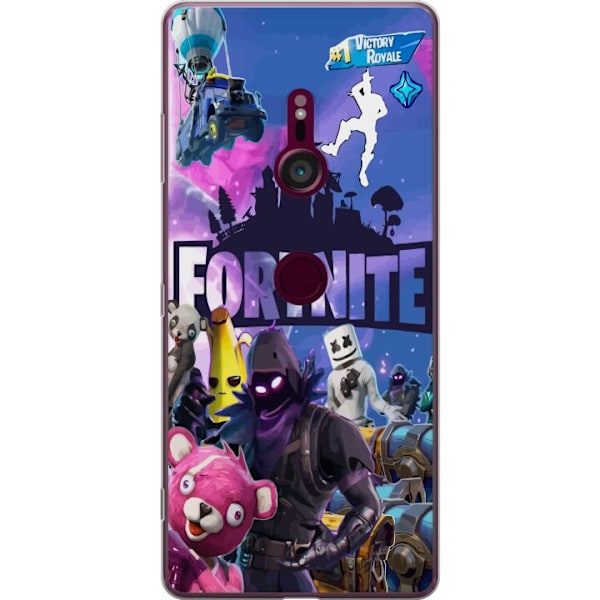 Sony Xperia XZ3 Läpinäkyvä kuori Fortnite