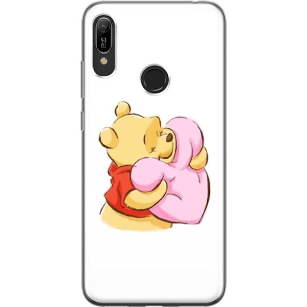 Huawei Y6 (2019) Läpinäkyvä kuori Nalle Puh Halaus