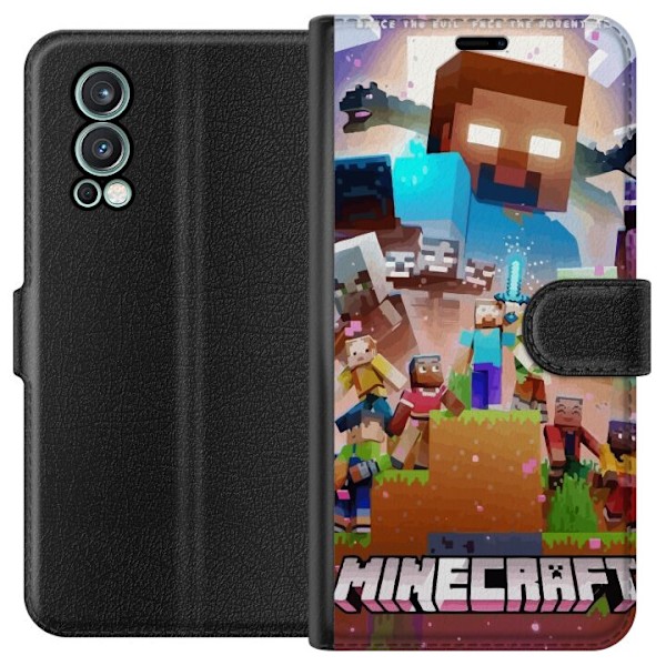 OnePlus Nord 2 5G Tegnebogsetui Minecraft