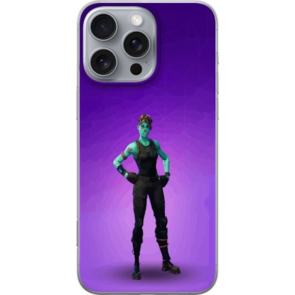 Apple iPhone 16 Pro Max Gjennomsiktig deksel Fortnite - Ghoul