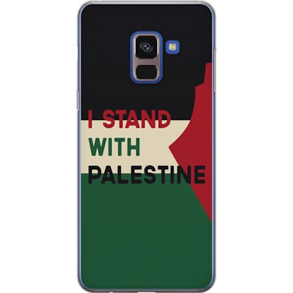 Samsung Galaxy A8 (2018) Gennemsigtig cover Stå sammen med Pa