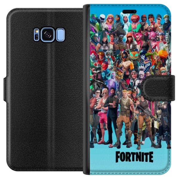 Kompatibel Tegnebogsetui til Samsung Galaxy S8 Fortnite