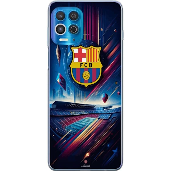 Motorola Edge S Gennemsigtig cover FC Barcelona