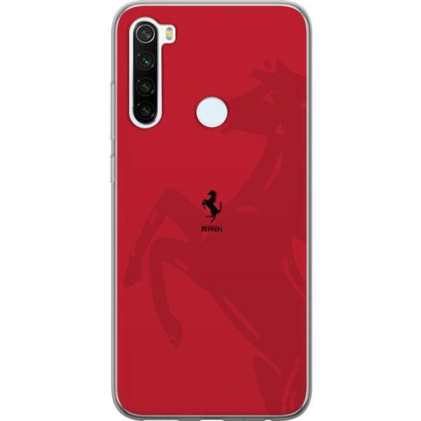 Xiaomi Redmi Note 8 Gennemsigtig cover Ferrari