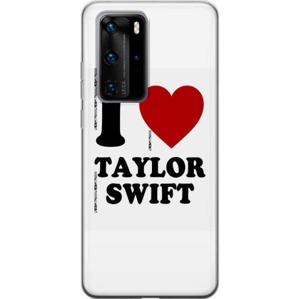 Huawei P40 Pro Gjennomsiktig deksel Taylor Swift