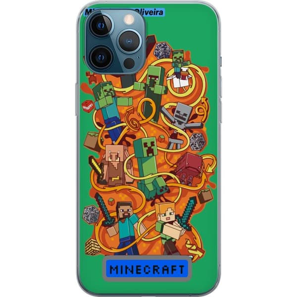 Kompatibel Mobilcover til Apple iPhone 12 Pro Max Minecraft