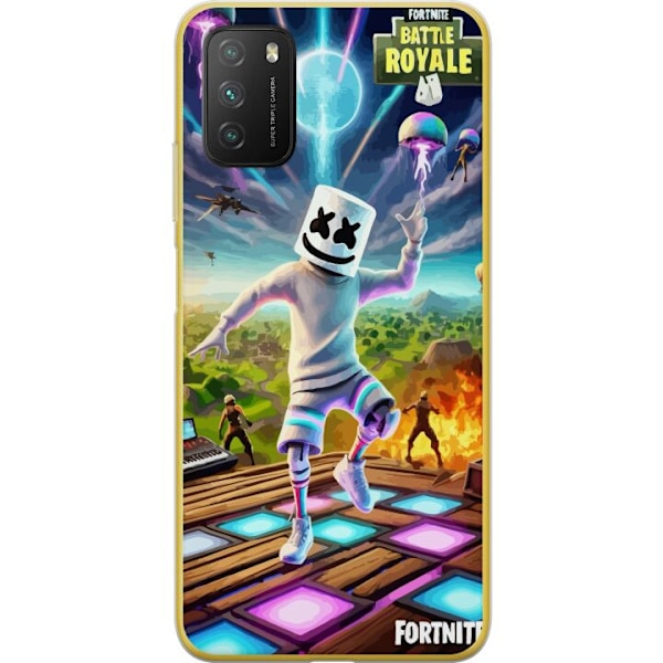 Xiaomi Poco M3  Gjennomsiktig deksel Fortnite