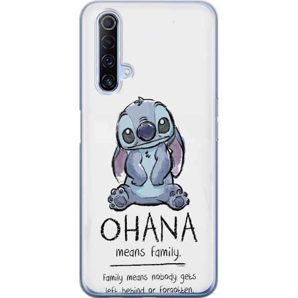 Realme X50 5G Läpinäkyvä kuori Stitch Ohana