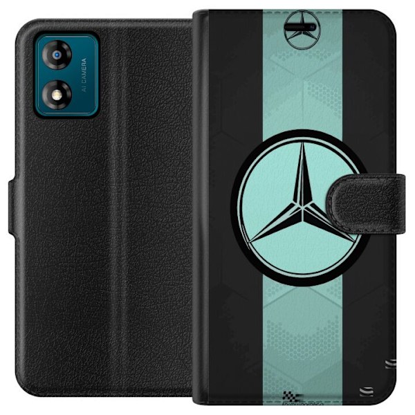 Motorola Moto E13 Lompakkokotelo Mercedes