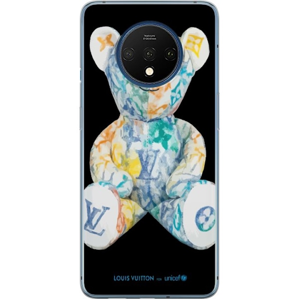 OnePlus 7T Läpinäkyvä kuori LV TEDDY