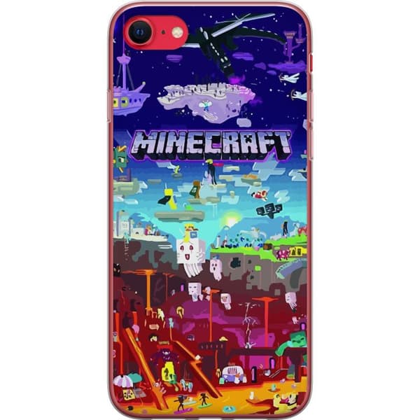 Yhteensopiva Puhelinkuori Apple iPhone SE (2022) Minecraft