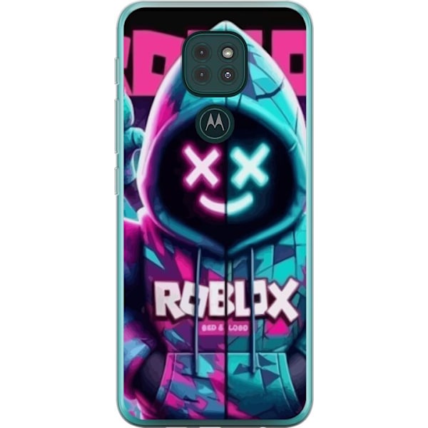 Motorola Moto G9 Play Gennemsigtig cover Roblox