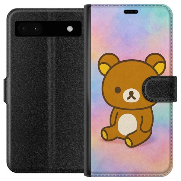 Google Pixel 6a Plånboksfodral Kawaii Sanrio Rilakkuma