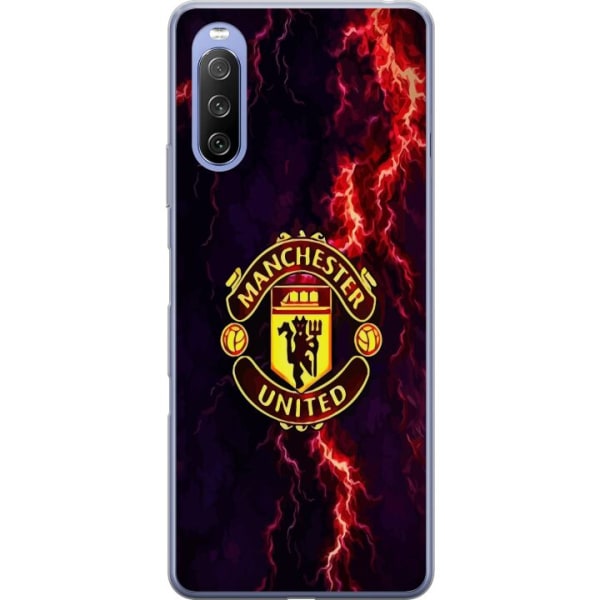 Sony Xperia 10 III Lite Gennemsigtig cover Manchester United