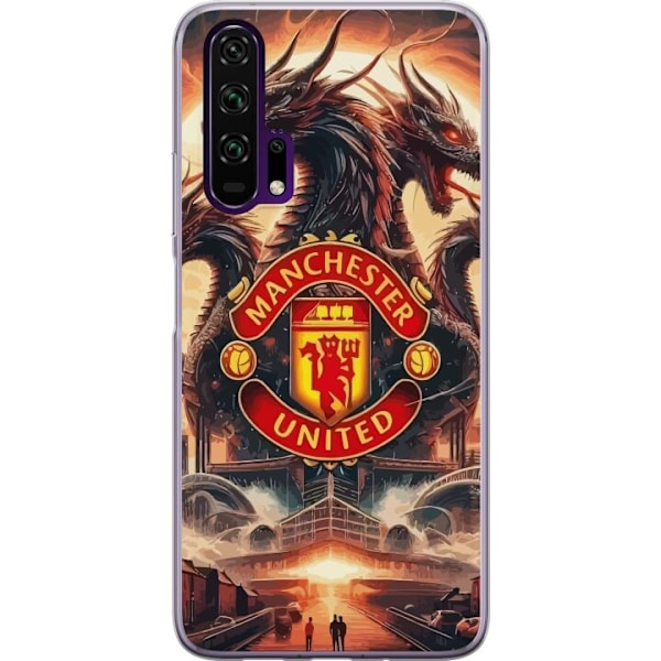 Honor 20 Pro  Gennemsigtig cover Manchester United