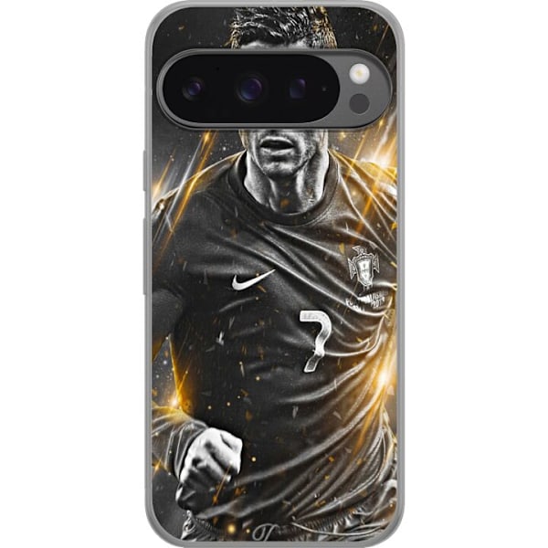 Google Pixel 9 Pro XL Gennemsigtig cover Cristiano Ronaldo