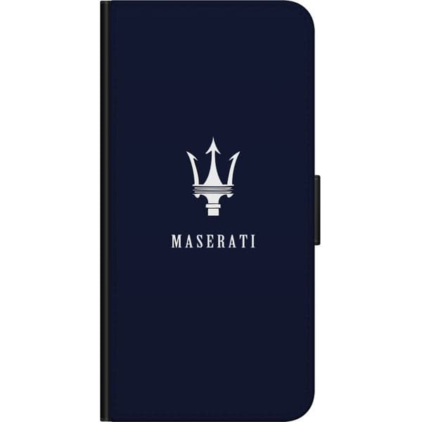 Kompatibel Tegnebogsetui til Samsung Galaxy Note 4 Hvid tretakket stjerne med stilren tekst på mørkeblå baggrund, elegant bilm otiv blå