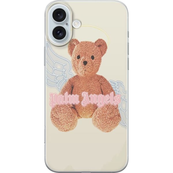 Apple iPhone 16 Plus Genomskinligt Skal Palm Angels Teddy