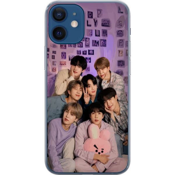 Yhteensopiva Puhelinkuori Apple iPhone 12 BTS lila