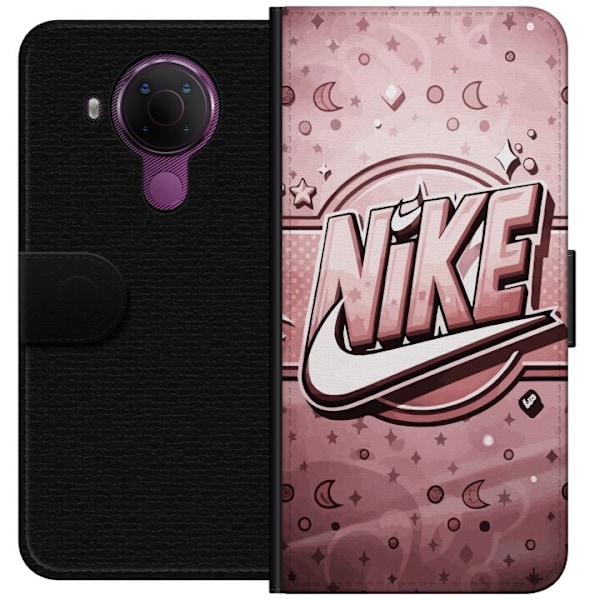 Nokia 5.4 Lommeboketui Nike Rosa