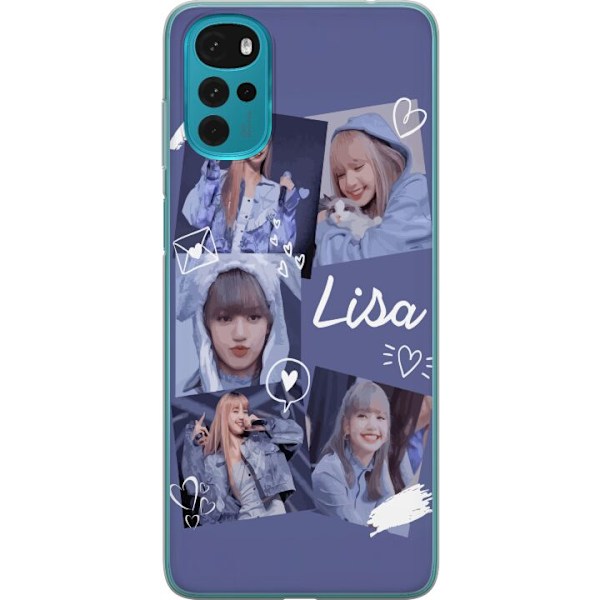 Motorola Moto G22 Läpinäkyvä kuori Lisa Blackpink – Aesth