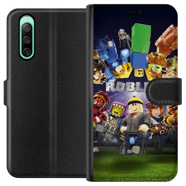 Sony Xperia 10 IV Lommeboketui Roblox Verden - Spilleventyr fo