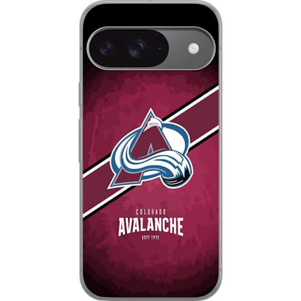 Google Pixel 9 Gjennomsiktig deksel Colorado Avalanche (NHL)