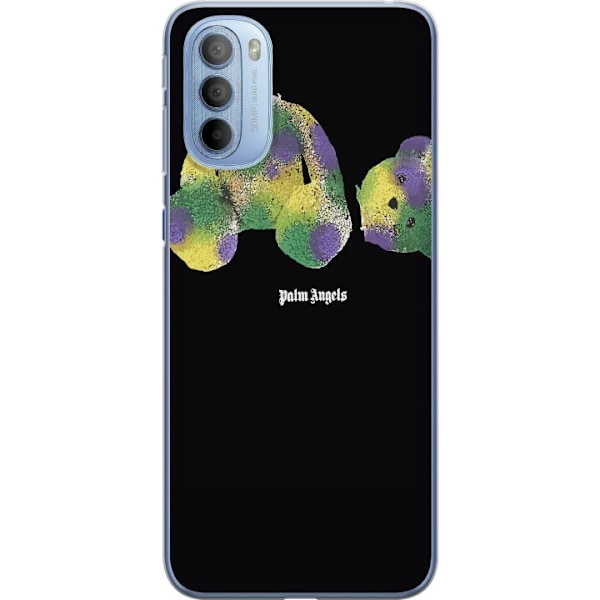 Motorola Moto G31 Gennemsigtig cover Teddy Palm Angels