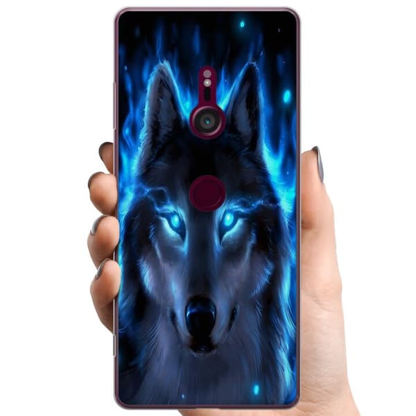 Kompatibelt Mobildeksel til Sony Xperia XZ3 Ulv