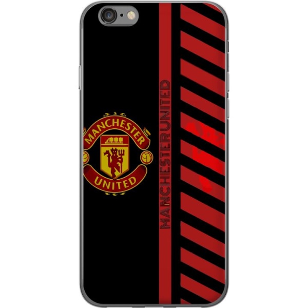 Apple iPhone 6s Gennemsigtig cover Manchester United