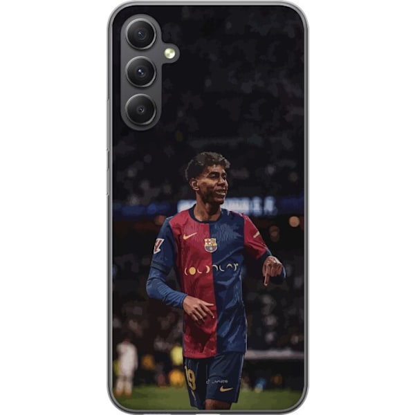 Samsung Galaxy A05s Läpinäkyvä kuori Lamine Yamal