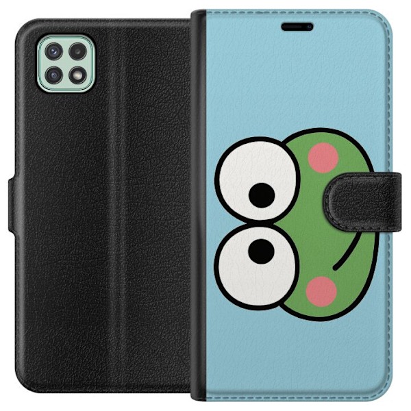 Samsung Galaxy A22 5G Tegnebogsetui Keroppi Smile