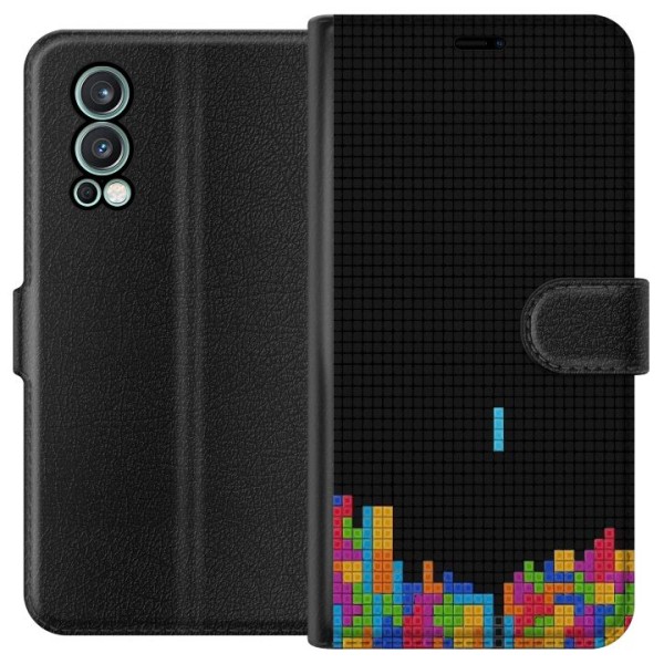 OnePlus Nord 2 5G Lompakkokotelo Tetris