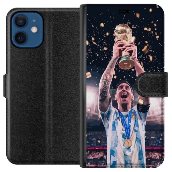 Kompatibelt Plånboksfodral till Apple iPhone 12 Messi