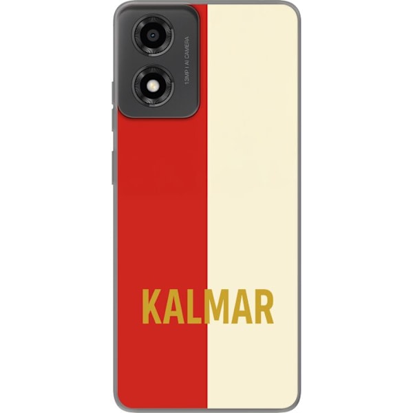 Motorola Moto E14 Läpinäkyvä kuori Kalmar - jalkapallo