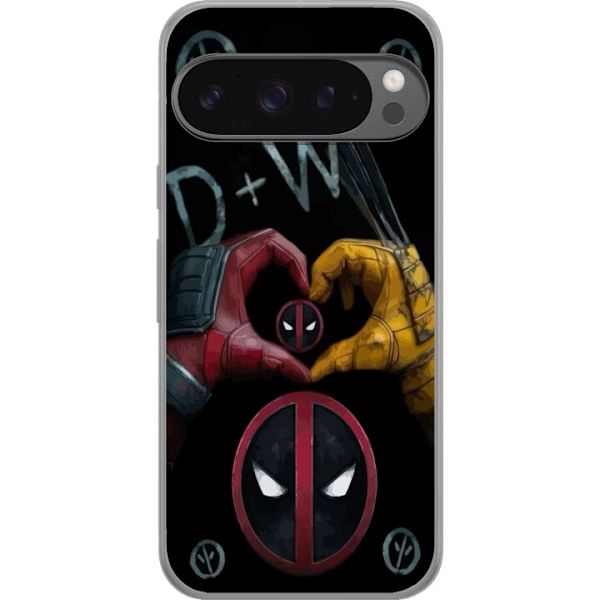 Google Pixel 9 Pro XL Läpinäkyvä kuori Deadpool & Wolverine