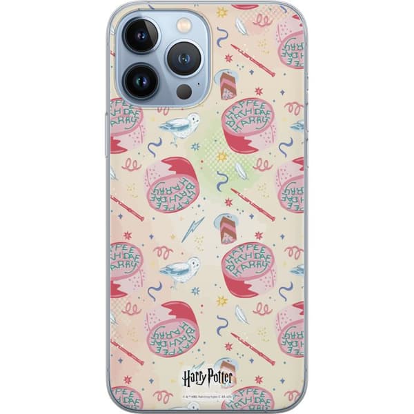 Kompatibelt Mobildeksel til Apple iPhone 13 Pro Max Harry Potter Mønster Galtvort Magi