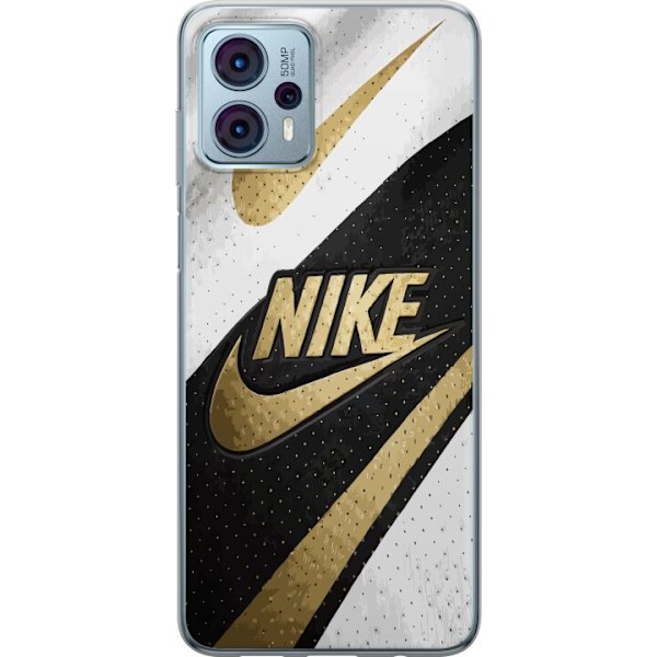 Motorola Moto G23 Läpinäkyvä kuori Nike